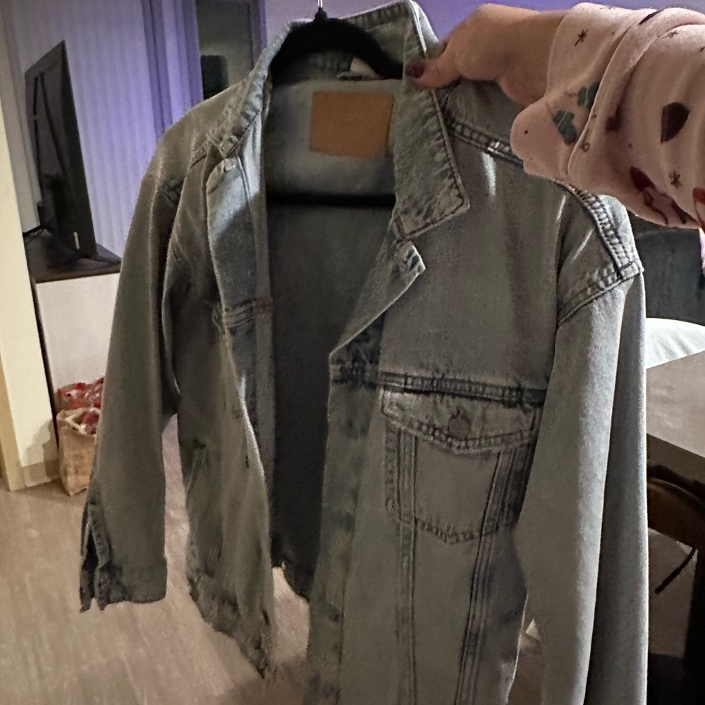 Stylish Light Blue Denim Jacket